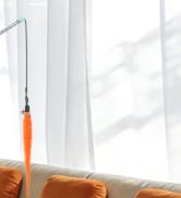 TBTeek Cat Toy, 2in1 Light and Retractable Pole with Feather, Rechargeable, Long Range 5 Modes, I...