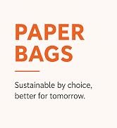 METAPRINT Brown Paper Gift Bags with Handles in Bulk, 100pcs Kraft Paper Bags 8x4.5x10.8 inch, Re...