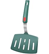 Contiup Silicone Spatula Turner Wide Slotted Pancake Spatulas for Nonstick Cookware Pans Omelette...