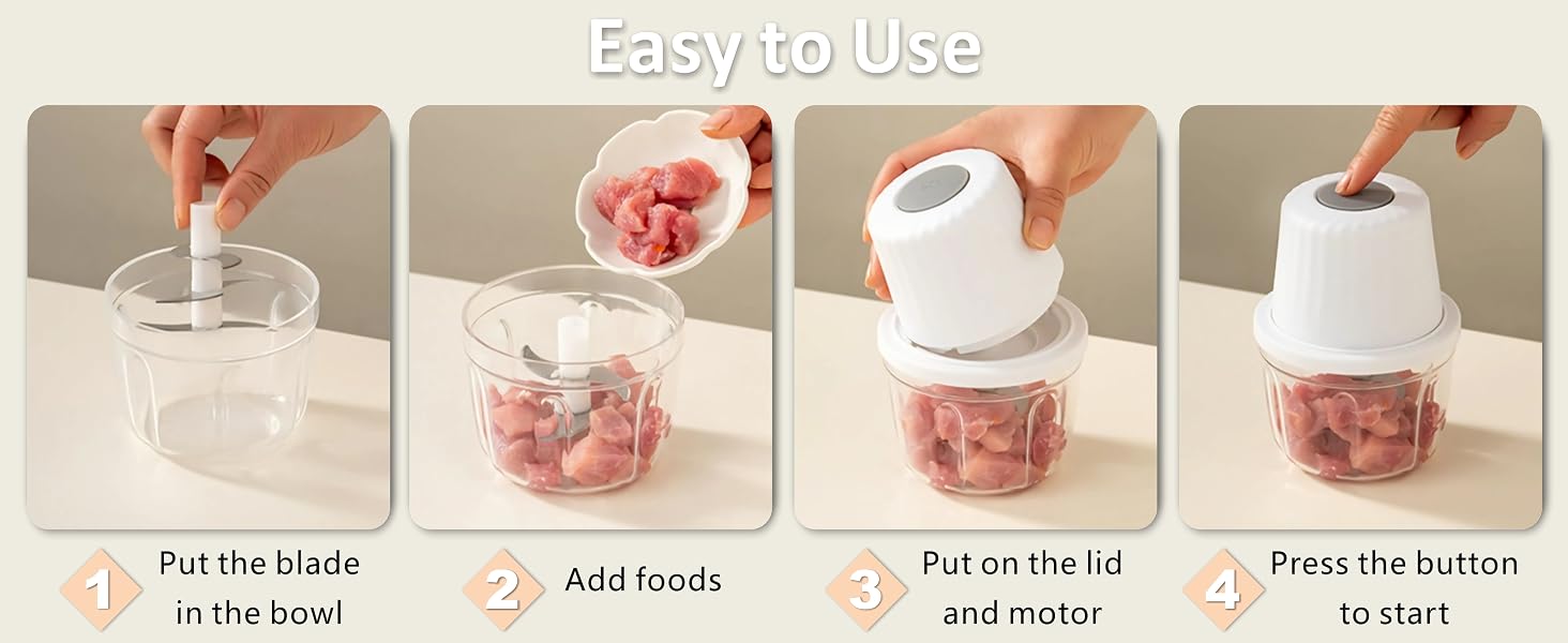 cordless food processor