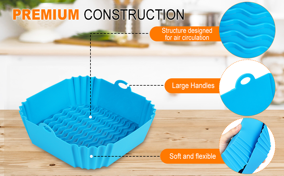 air fryer silicone liners square air fryer liners silicone airfryer silicone liner
