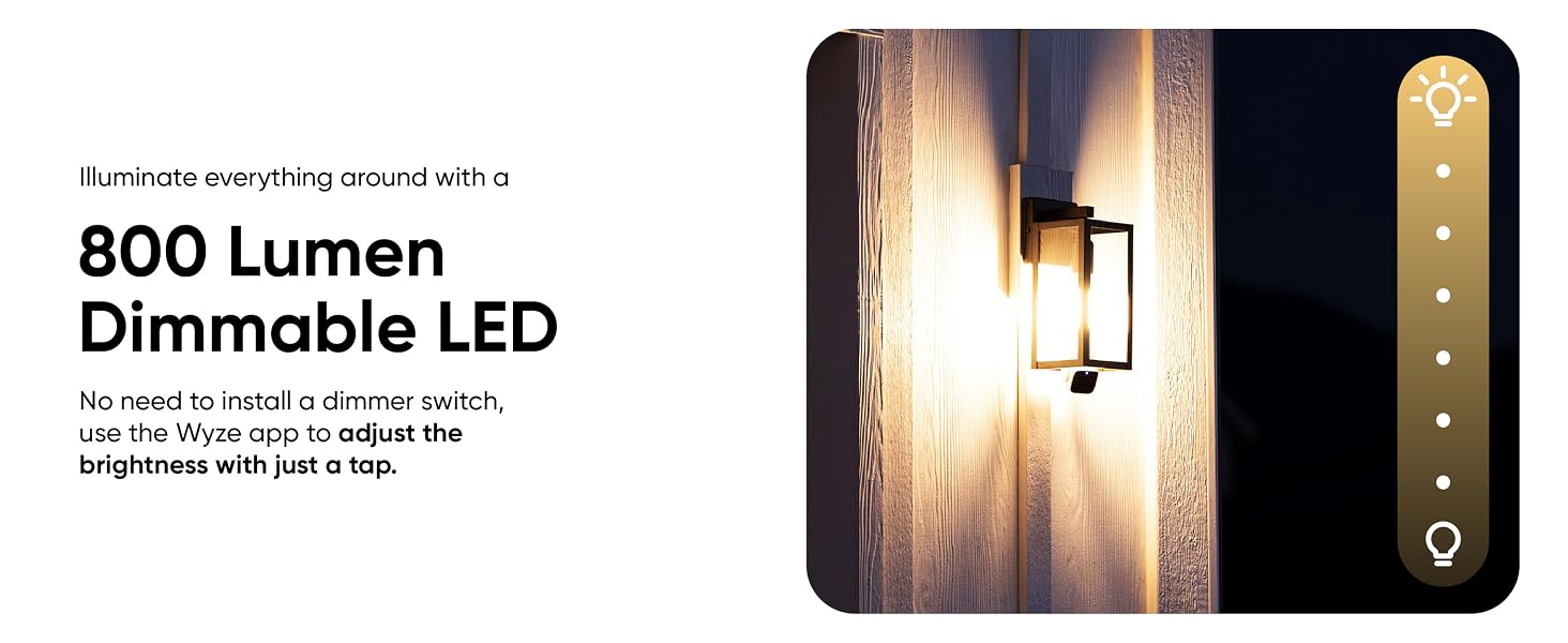 Wyze Bulb Cam Dimmable