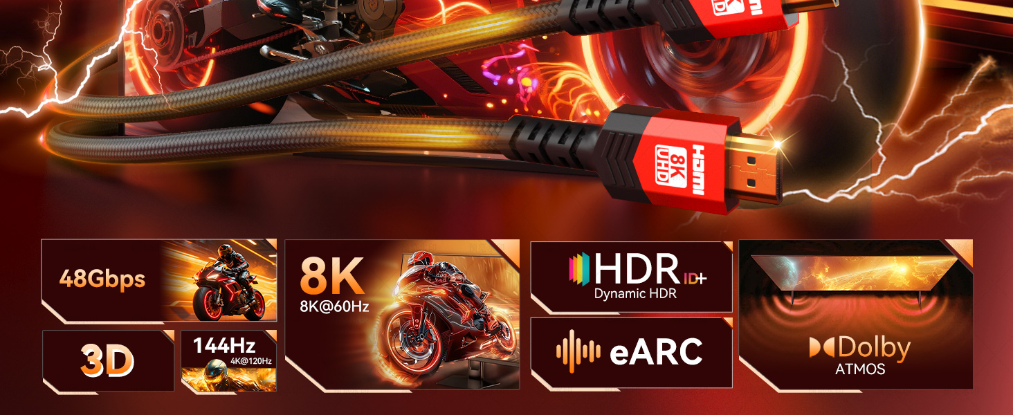 48gbps hdmi ultra high speed 8k