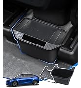 Shademax Trash Can Tesla Model Y Accessories 2025 2024-2020 Rear Center Console Organizer Backsea...