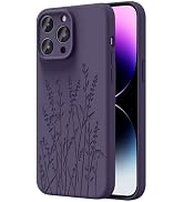 OAOA Magnetic Engraved Case Compatible with iPhone 13 Pro Max Case, Compatible with Magsafe, Came...
