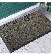 Yimobra Door Mats Outdoor Indoor, Heavy Duty Non Slip Welcome Mats for Front Door, Easy Clean Out...
