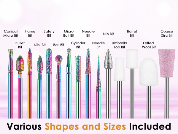 Remover Bits for Acrylic Gel Nail