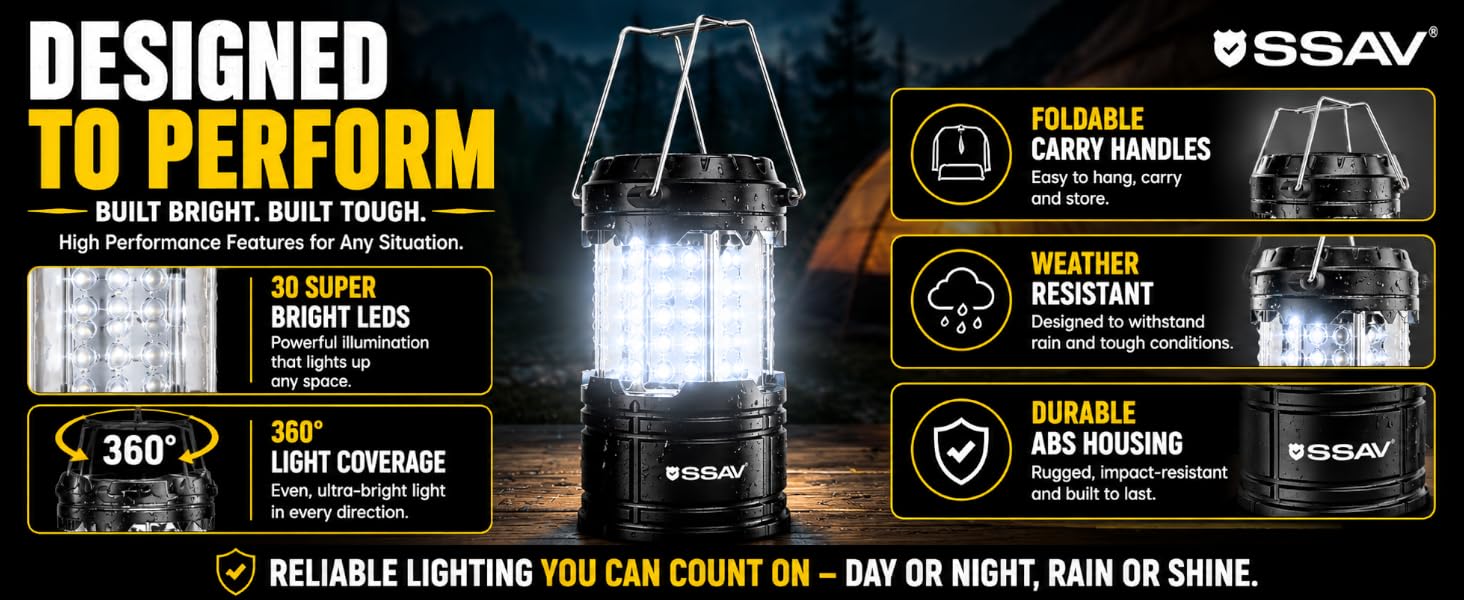 SSAV led lanterns