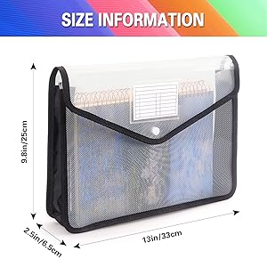Plastic Expanding File Folder