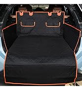 NESTROAD SUV Cargo Liner for Dogs, Waterproof Dog Trunk Cargo Cover Mat for Backseat,Nonslip Dog ...