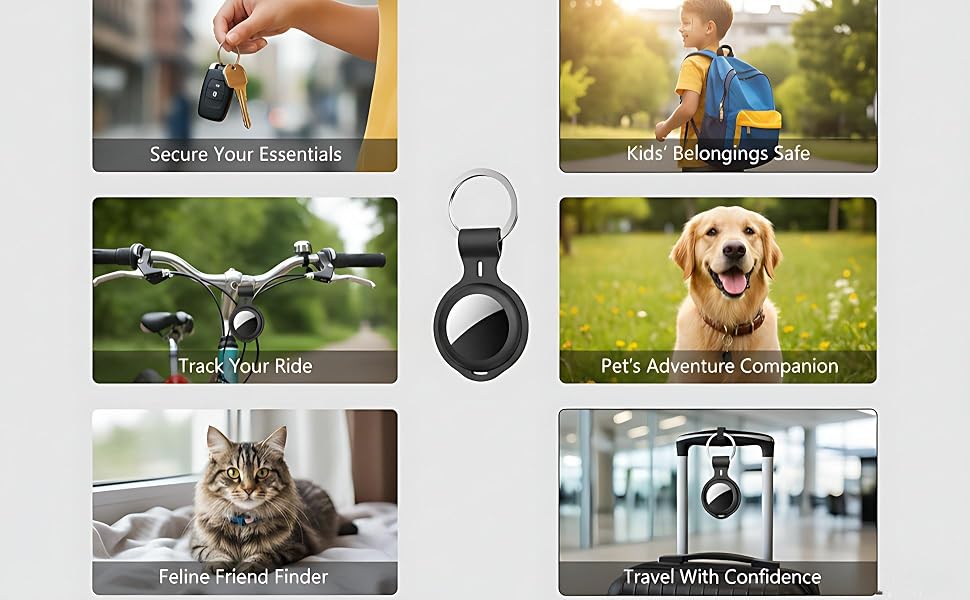 Airtag Keychain Holder