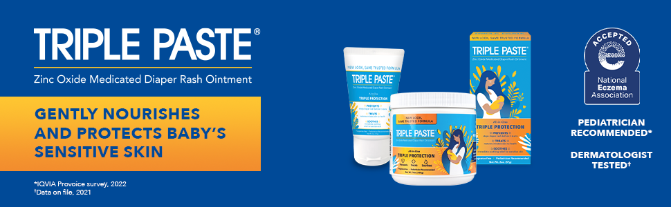 Triple Paste, diaper rash treatment, triple past diaper rash treatment