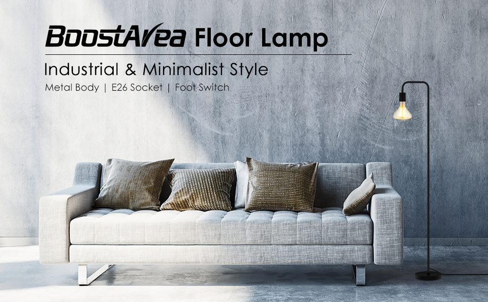 floor lamp, industrial floor lamp
