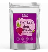 Beet Root Juice Powder Superfood - 100% Pure & Fresh - Brilliant Crimson Food Color for Fun, Nutr...