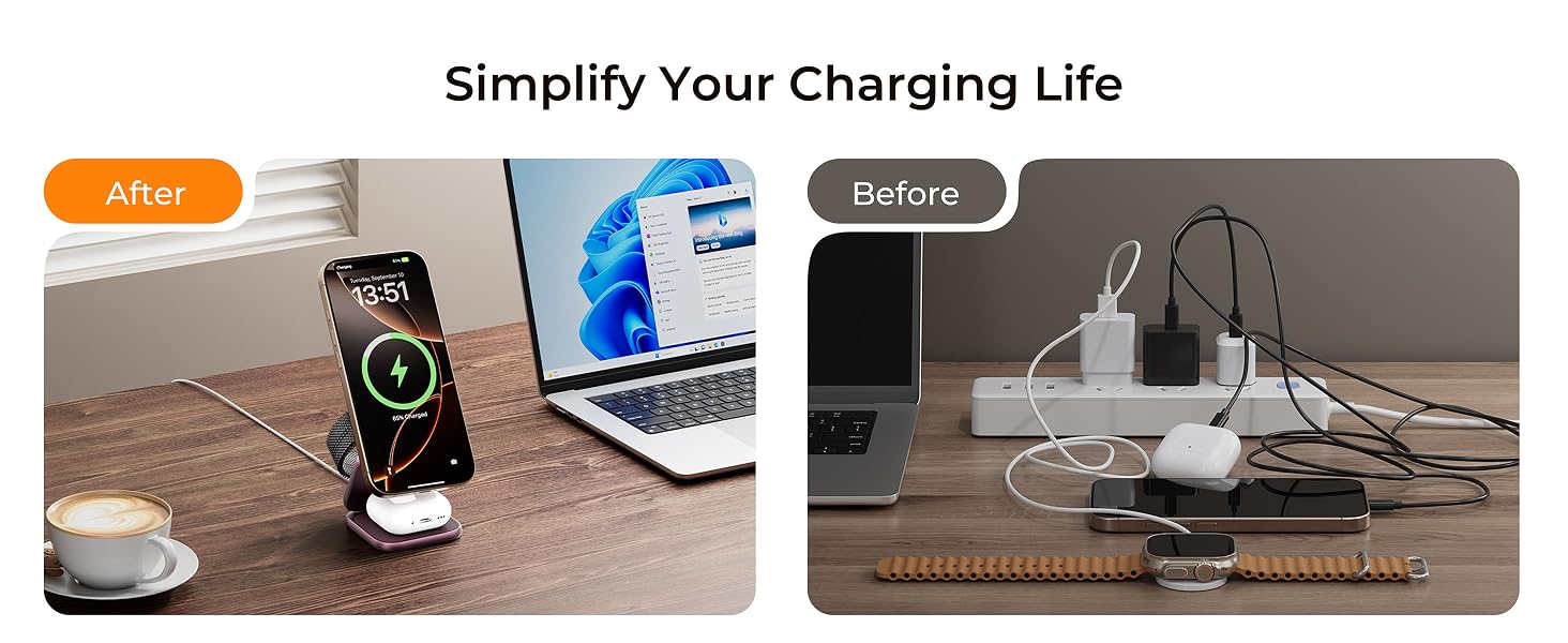 iphone charger stand travel charging station iphone and watch charger