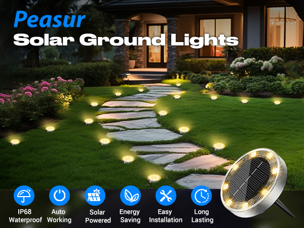 solar ground lights