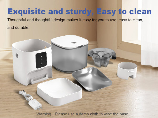 automatic cat feeder , exquisite and sturdy, easy to clean