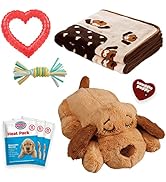 SmartPetLove Original Snuggle Puppy Essentials Starter Kit - Heartbeat Puppy for Dogs - Calming A...