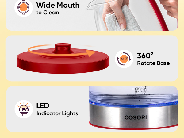 convenient design makes brewing easy