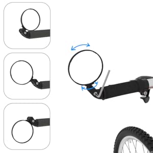 Adjust the mirror to the best viewing angle