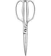 WAGENSTEIGER Kitchen & Outdoor Scissors, SUS403 Stainless Steel Multi-Function Shears with Herb S...