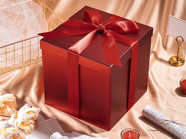 red matte gift box
