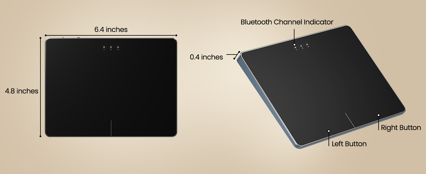 Bluetooth Trackpad for Windows 10/11