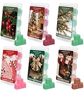 STRN Wax Melts, Winter Scented Soy Wax Cubes for Wax Warmers, Sweet Home Long-Lasting 6 Scent Hom...