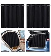 XCBYT Car Window Shades - Upgrade 2 Pack Side Window Sun Shades with Rods for Baby 99% Light Bloc...