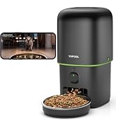 Yuposl 5G Rotating Smart Cat Camera Treat Dispenser,Automatic Cat Feeder with Camera,2-Way Audio,...