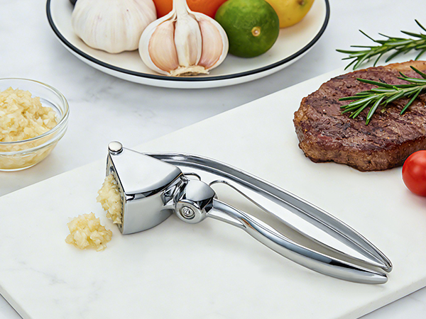 metal garlic press
