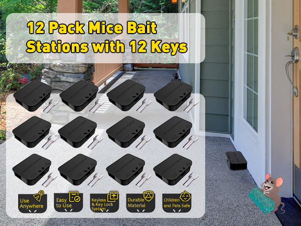 mouse stations mice station mouse box trap mice trap box
