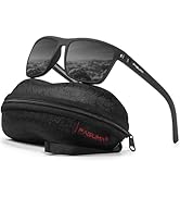 FAGUMA Lightweight Square Polarized Sunglasses For Men UV400 Protection