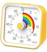 InfPokid Visual Timer with Pause Function for Kids and Adults, Productivity Timer with Rainbow Pa...