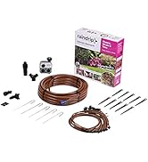 Raindrip SDFSTH1P Automatic Watering Kit with Timer, Black Brown