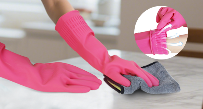 Cleaning gloves for women are soft, reusable, and easy to wear daily.