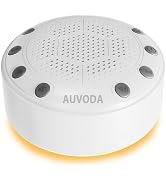 AUVODA S318 Sound Machine for Sleep, White Noise Machine with 25 Non-Looping Sounds, 11-Color Nig...