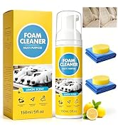 dssuoa 4-in-1 Foam Cleaner All Purpose,Multi-Enzyme Foam Spray Cleaner,Multipurpose Foam Cleaner,...