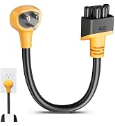 MECMO NEMA 5-15 Adapter for Tesla Gen 2 Mobile Charger, Household NEMA 5-15P Smart Adapter Gen II...
