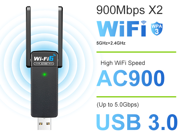 Wireless USB WiFi6 Adapter