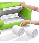 4.4" x 6.5 FT Hook and Loop Tape for Couch Cushions, Heavy Duty Adhesive Tape Roll, Anti Slip Rug...