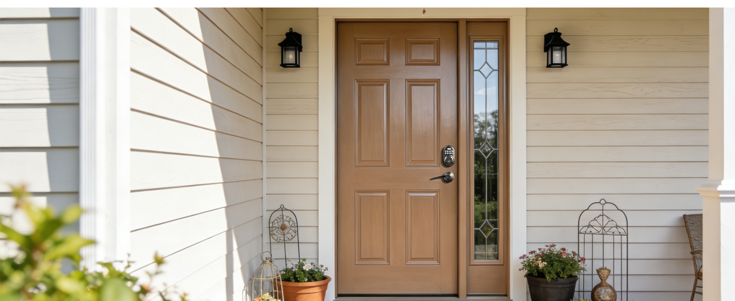 keyless entry door lock