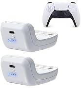 Hisewen PS5 Controller External Battery Pack, 3000mAh Rechargeable Battery for Sony PlayStation 5...