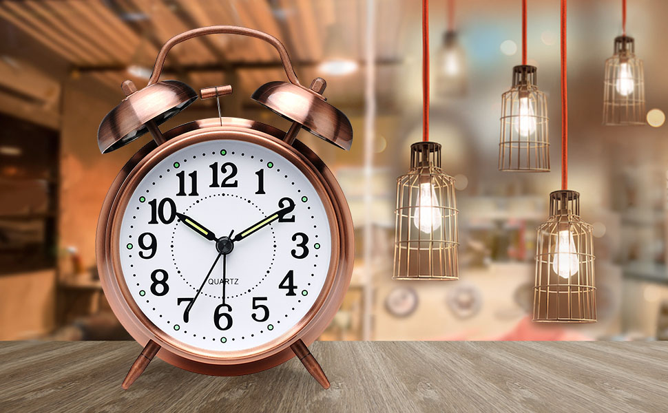 Azyh Loud Alarm Clock for Heavy Sleepers