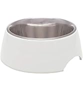 Loving Pets - Retro Bowl Dog Food Water Bowl No Tip Stainless Steel Elevated Pet Bowl No Skid Spi...