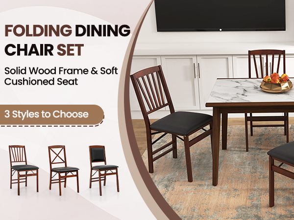 folding dining chairs