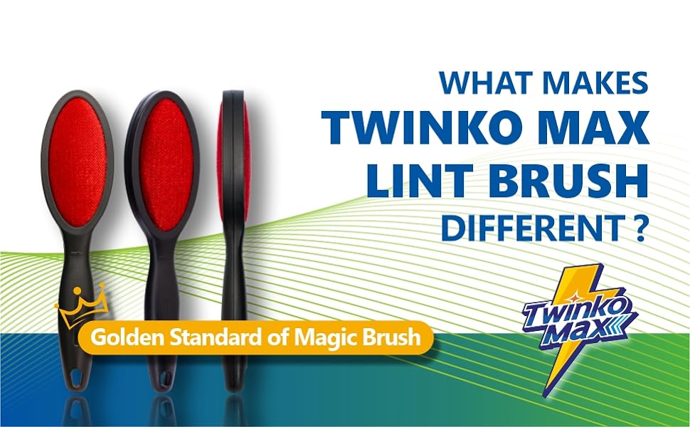 What makes Twinko Max Lint Brush different?