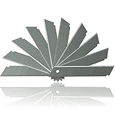 30-Pack 25MM Utility Knife Blades, Slitting Blades, Office Knife SK5 Blades for Retractable Box C...