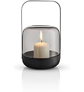 EVA SOLO Acorn Lantern, Elegant and Decorative Lantern Made of Mouth-Blown Glass and Powder-Coate...