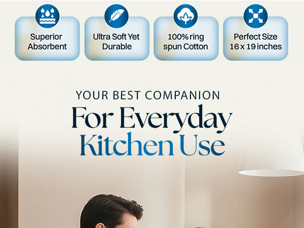 utopia bar mop kitchen cotton absorbent ribbed bar multi purpose cleaning home